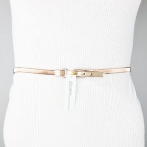 Rose Gold Chain Stretch Belt